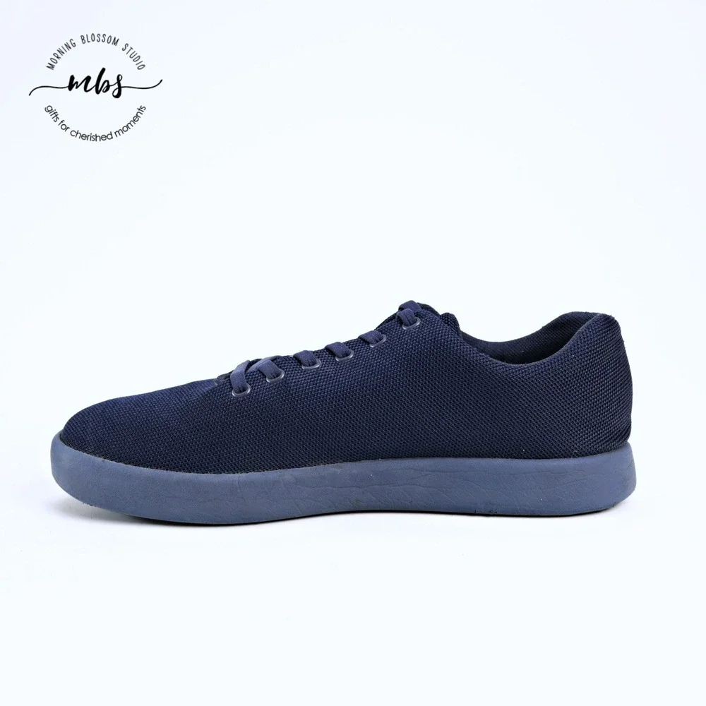 Atoms Model R40 Casual‎ Breathable Knit Sneakers Blue Men 11.75 Women 13.25